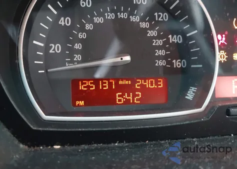 2007 BMW X3 3.0Si из США, поврежденный, VIN WBXPC93467WJ01787